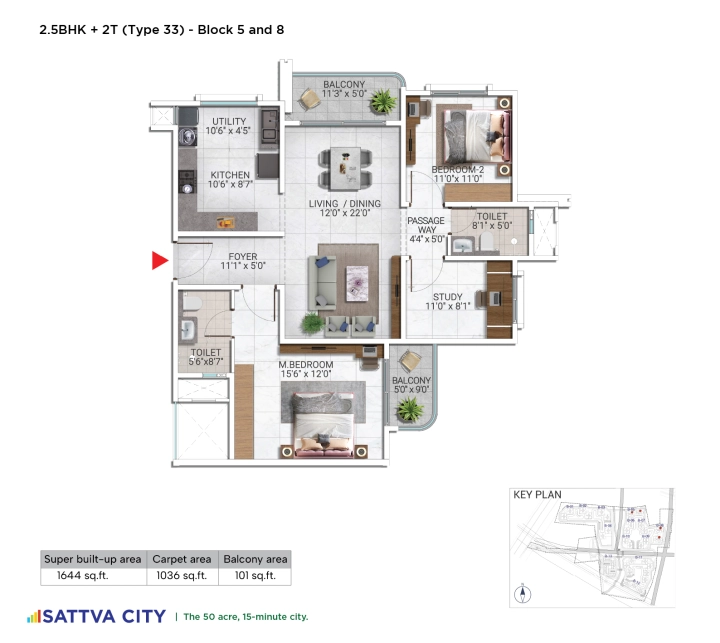 Sattva Aaranya location map opposite Jnanabharathi Metro on Mysore Road, Bengaluru